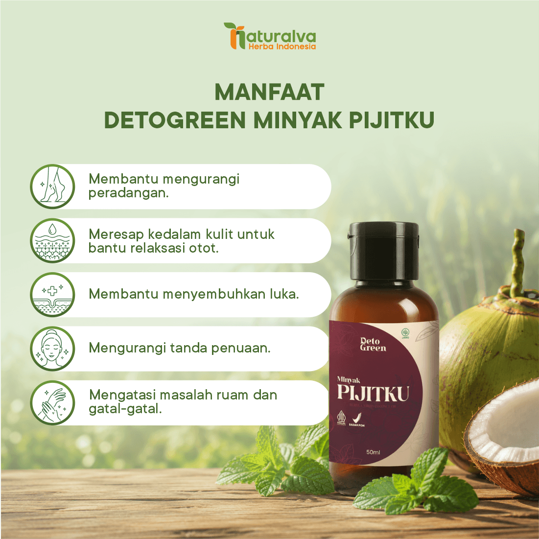 Detogreen Minyak Pijitku - Minyak Balur Solusi Relaksasi Otot 3