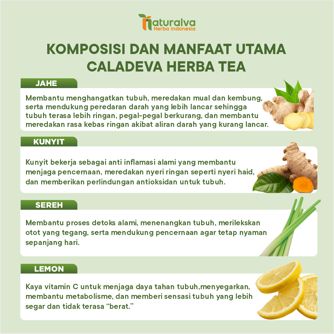 Caladeva Herba Tea Membantu Menjaga Kesehatan Tubuh Perut Kembung 3