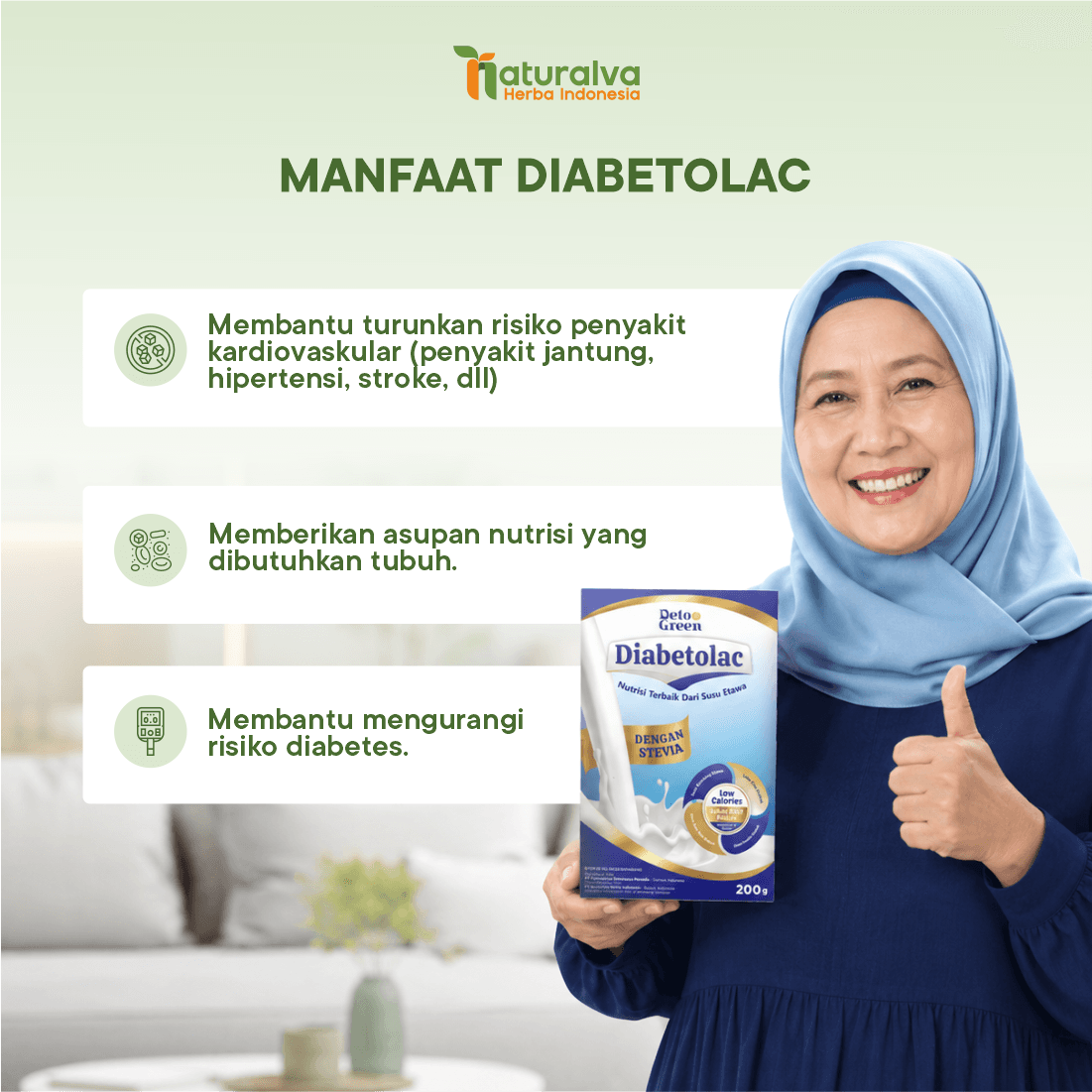 Diabetolac Susu Kambing Etawa Murni Bantu Asupan Kadar Gula Darah Stabil 3