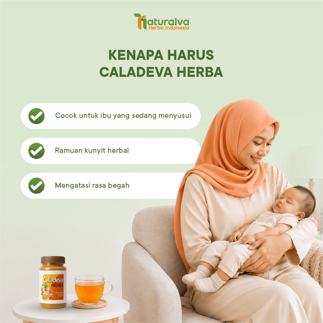 Caladeva Herba Obat Asam Lambung Maag Herbal Original 200 Gram 5